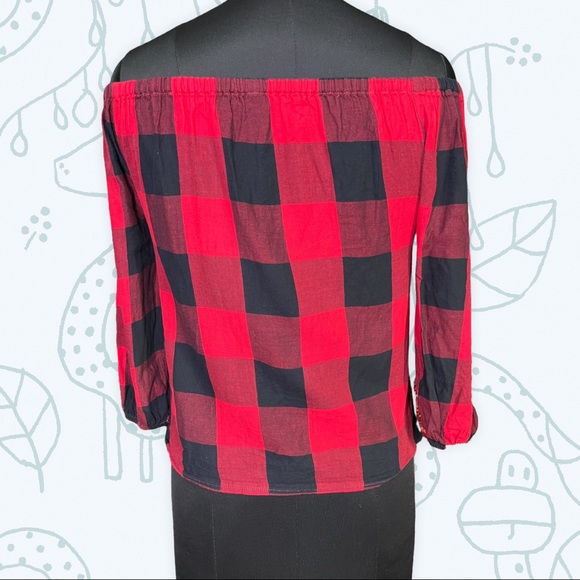 🎀Stylish off shoulder - Picture 2 of 3